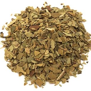 Szárított Yerba Mate tea levelek